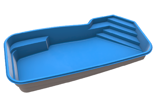 rainforest fiberglass pools and spas Florida