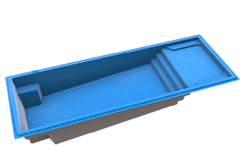 rainforest fiberglass pools and spas Florida