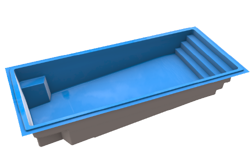 rainforest fiberglass pools and spas Florida