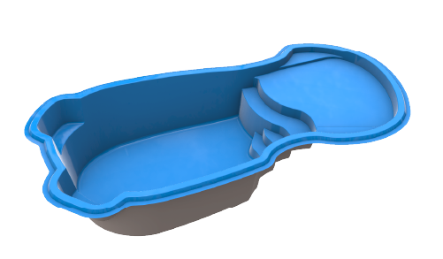 rainforest fiberglass pools and spas Florida