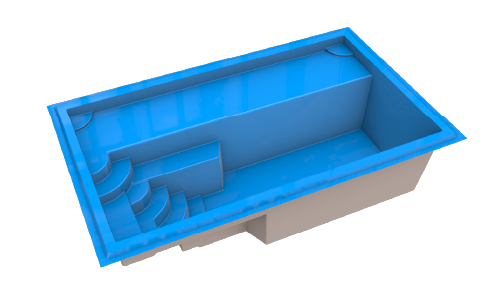 rainforest fiberglass pools and spas Florida