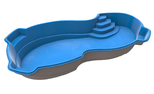 rainforest fiberglass pools and spas Florida