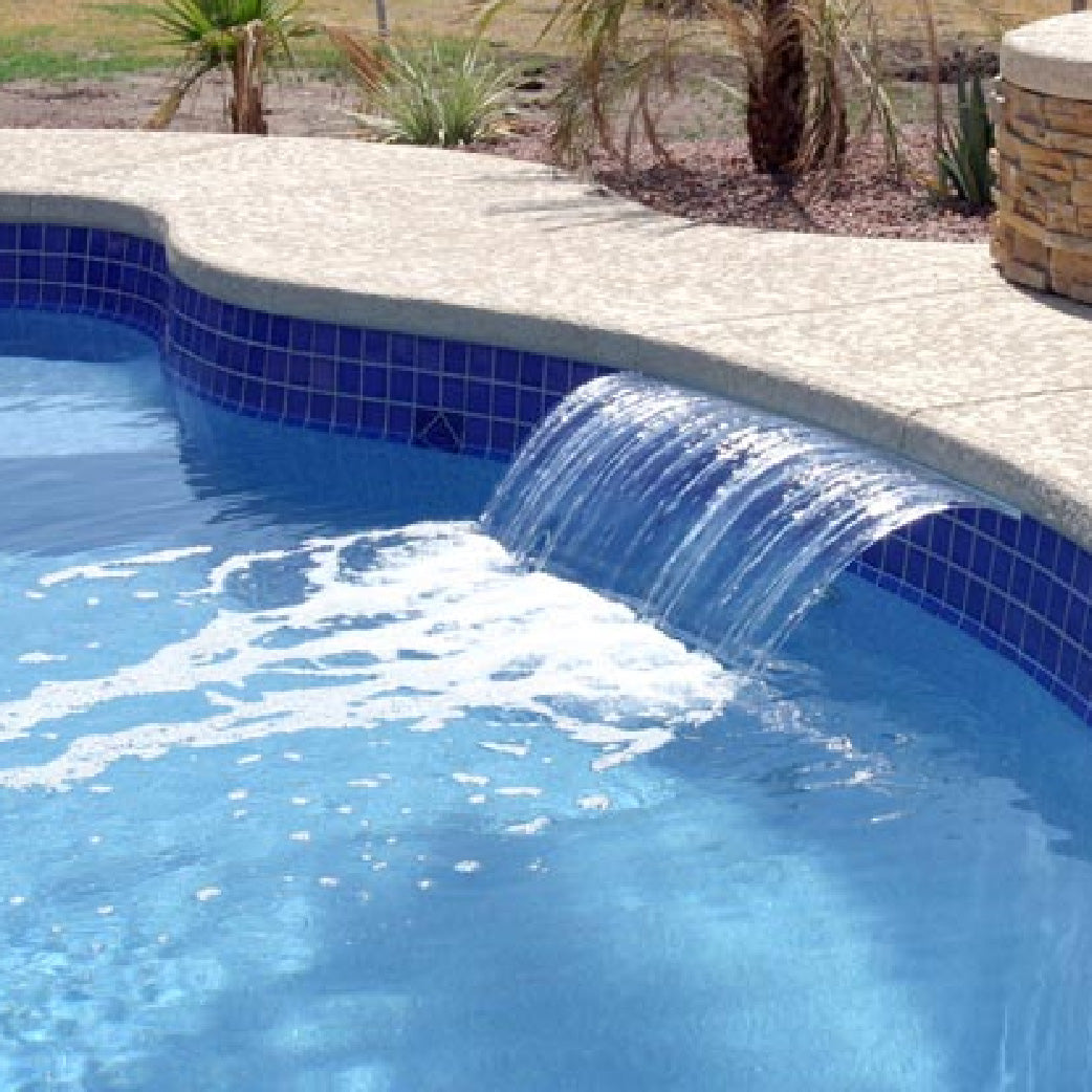 Sheer Descent Cascade – Fountain of Youth pools & spas
