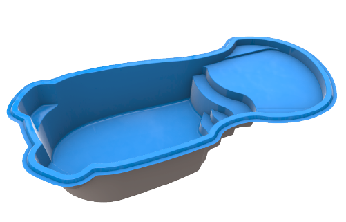 rainforest fiberglass pools and spas Florida