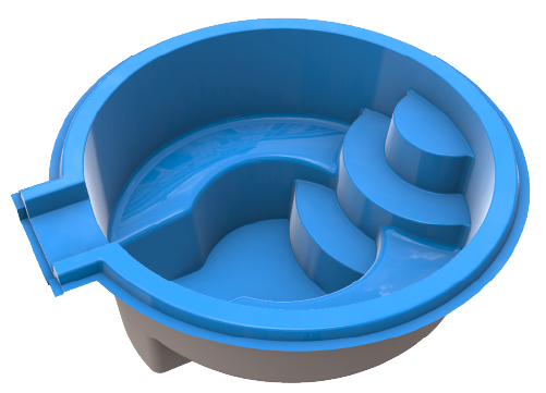 rainforest fiberglass pools and spas Florida