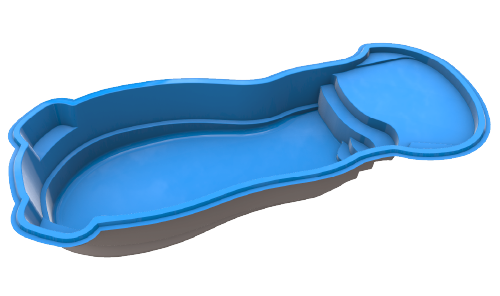 rainforest fiberglass pools and spas Florida